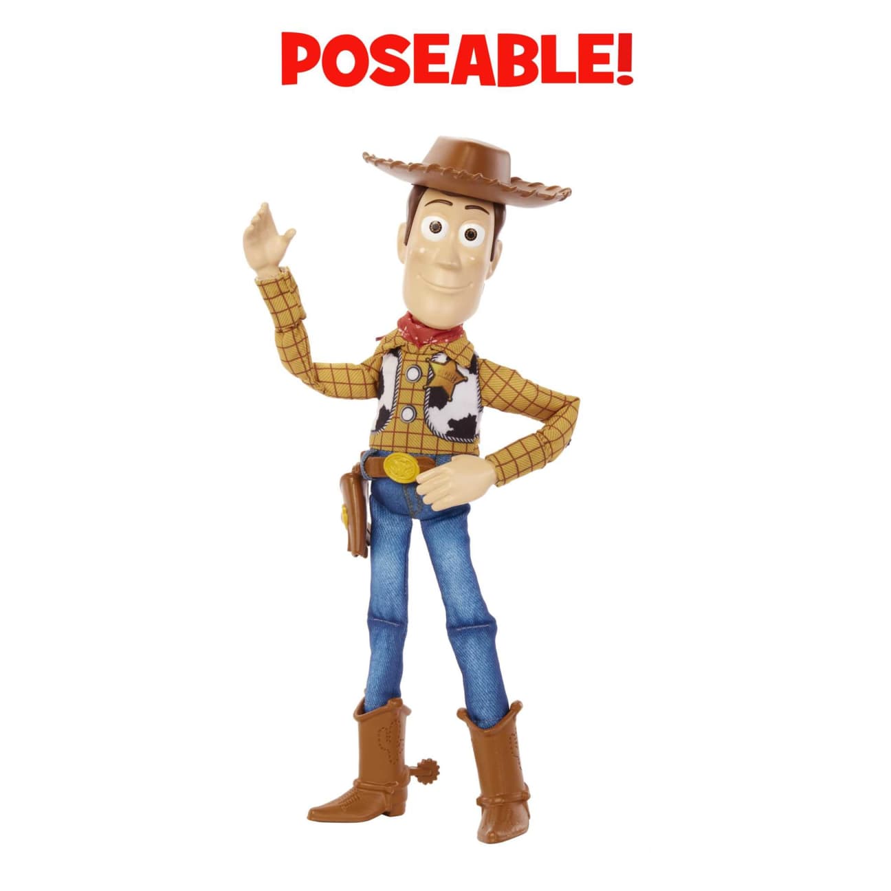 Disney Pixar Toy Story Roundup Adventure Fun Woody 12 - inch Collectible Doll
