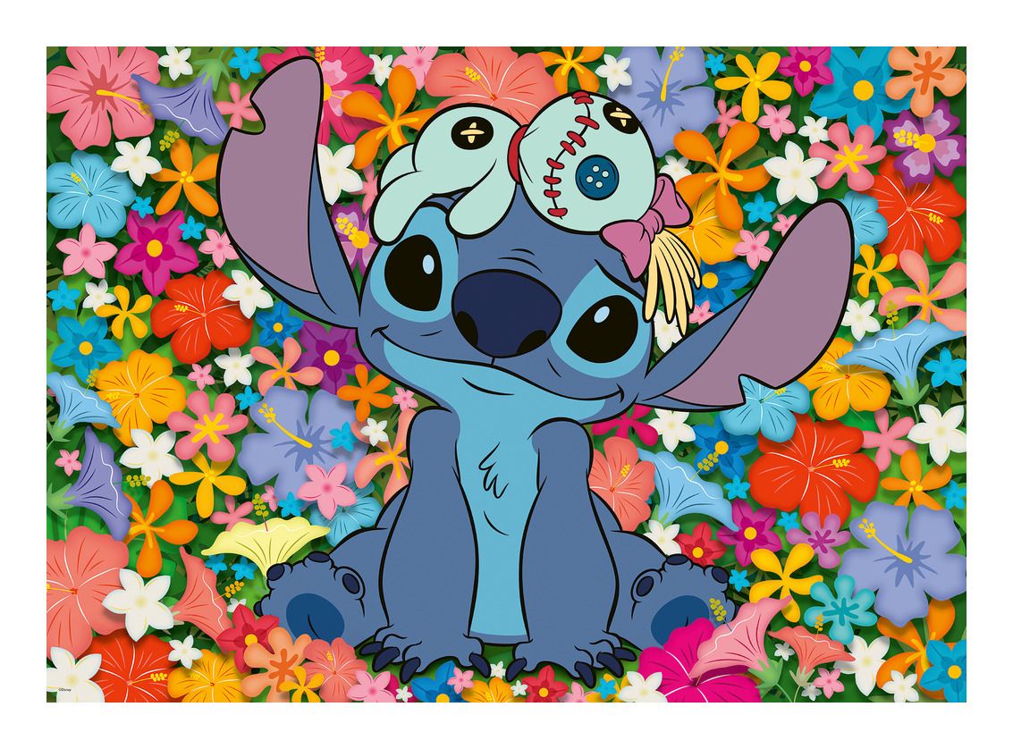 Premium 1000-Piece Disney Stitch Jigsaw Puzzle for All Ages