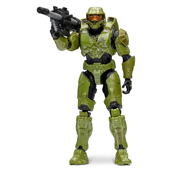 Halo Infinite Collectible Mongoose Vehicle and Master Chief Action Figure Set with Weapon Accessory