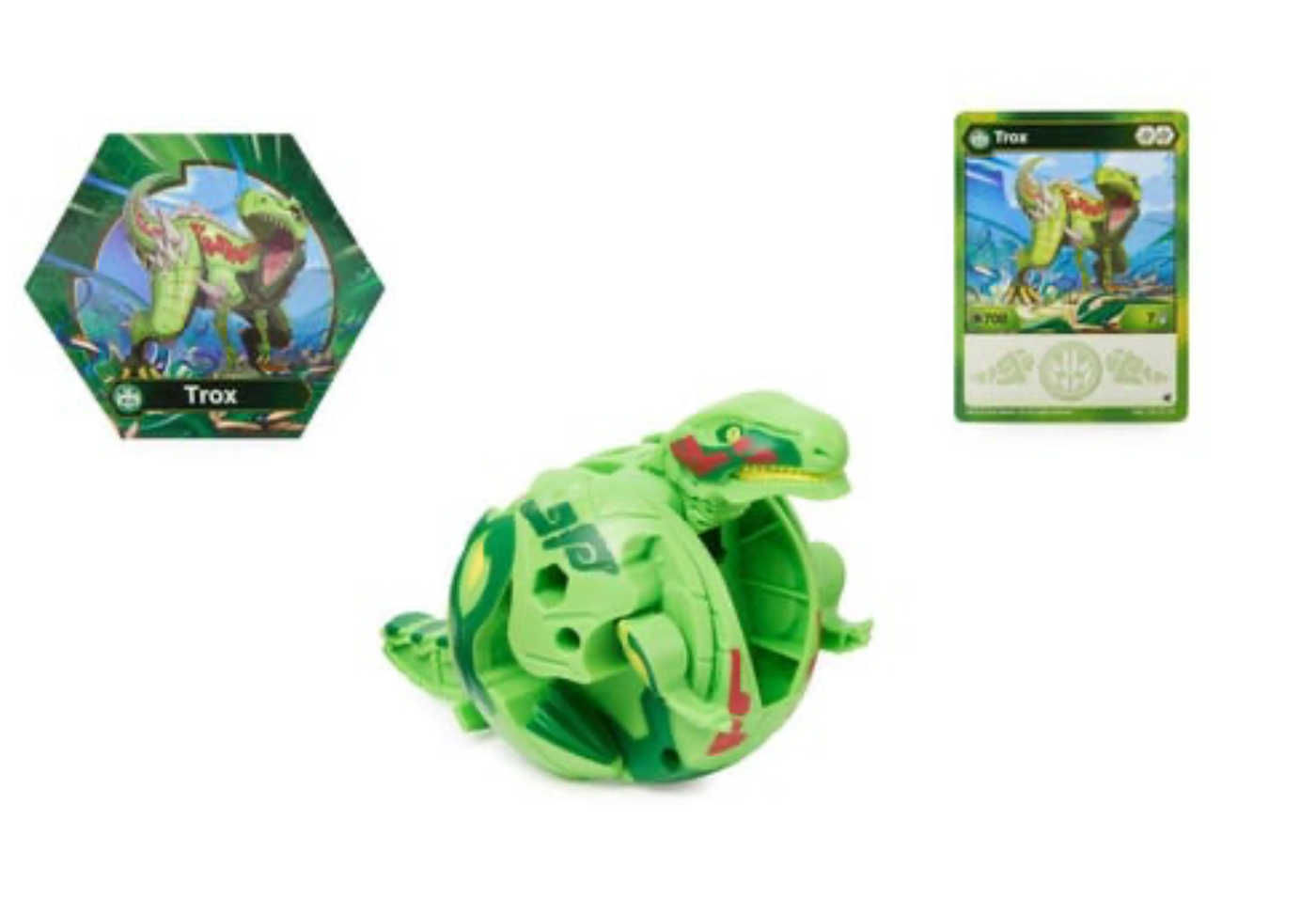 Gigantic Bakugan Evolutions Jumbo Trox Deka Ball for Action-Packed Collection