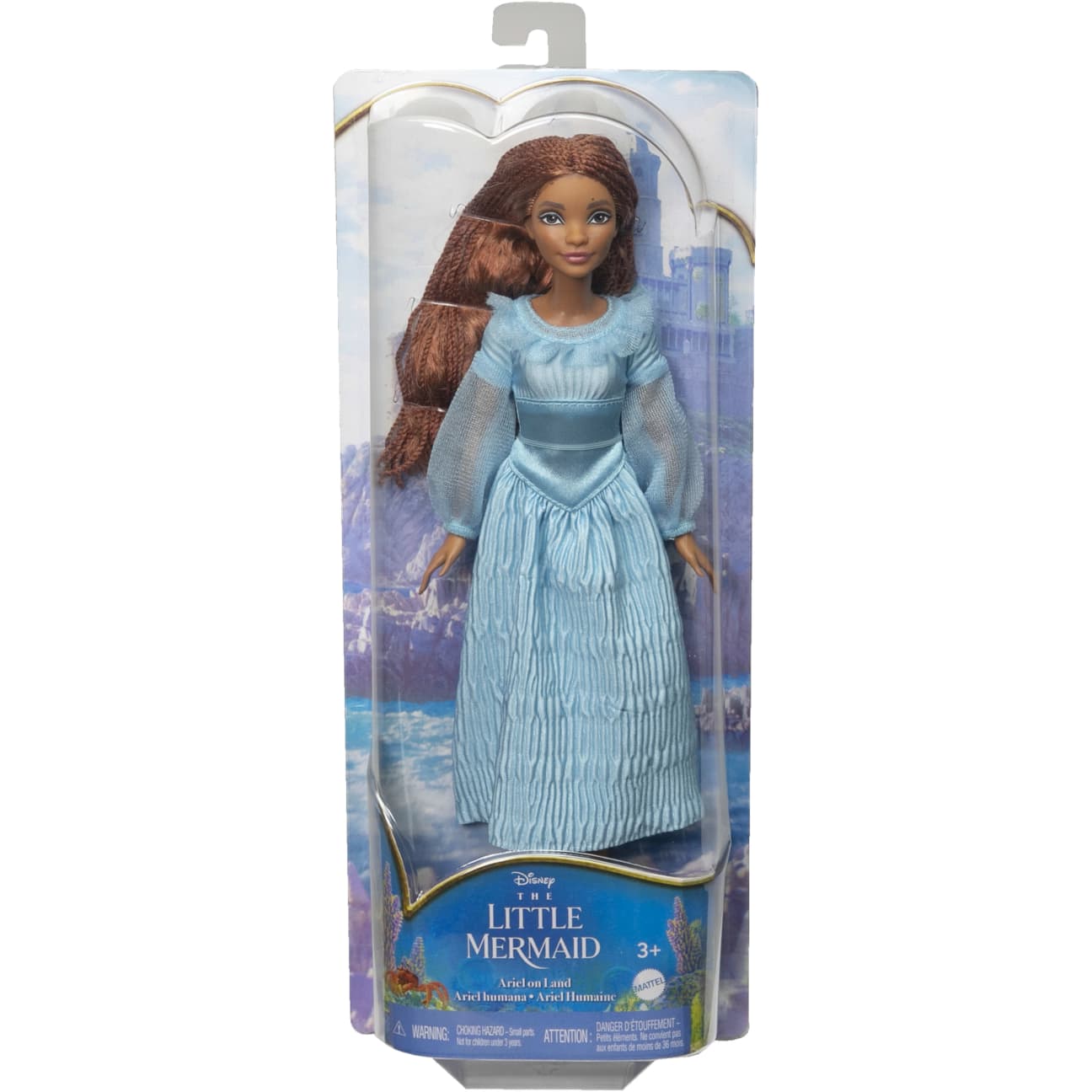 Disney The Little Mermaid Ariel On Land Fashion Doll - Poseable Collectible Toy for Kids
