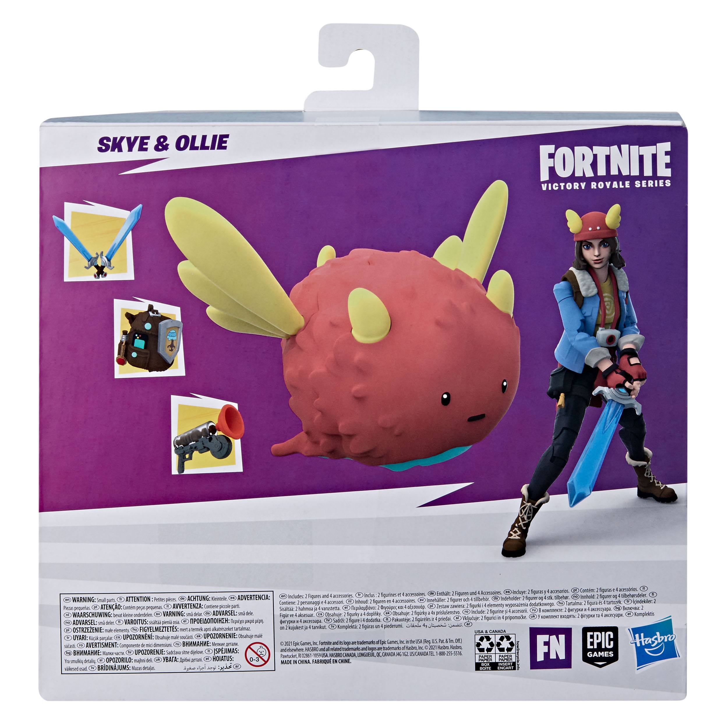 Hasbro 6-Inch Fortnite Victory Royale Series Skye & Ollie Action Figures