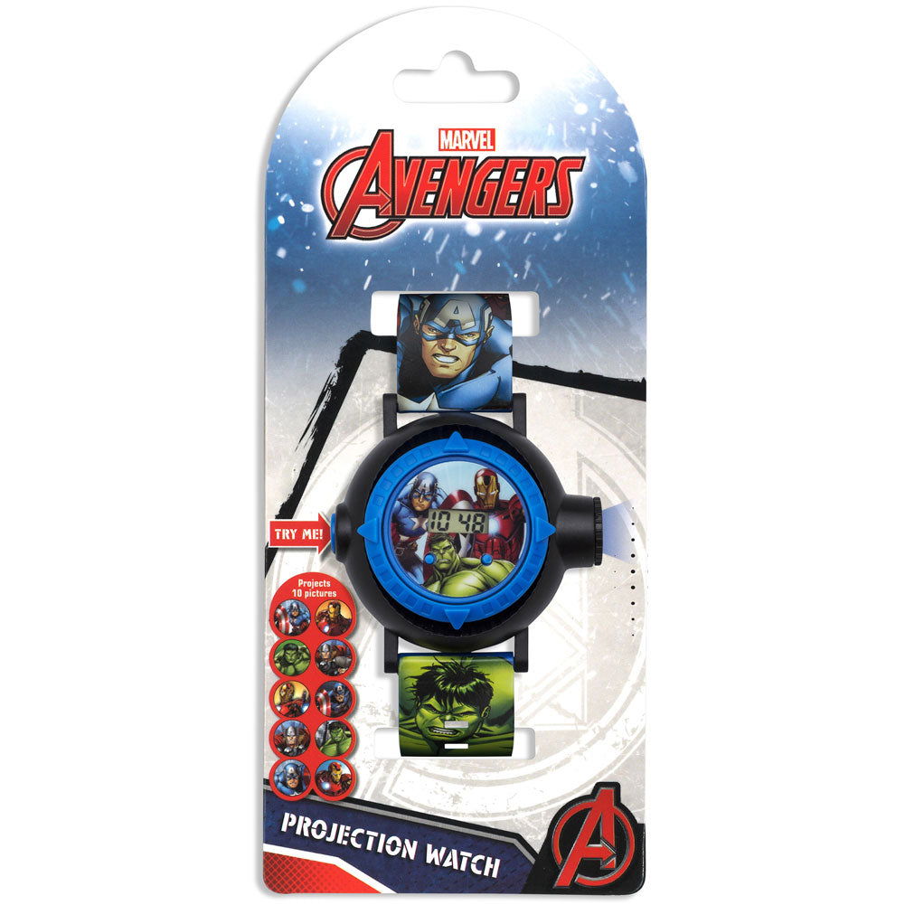 Junior Avengers Themed Digital Projection Wristwatch