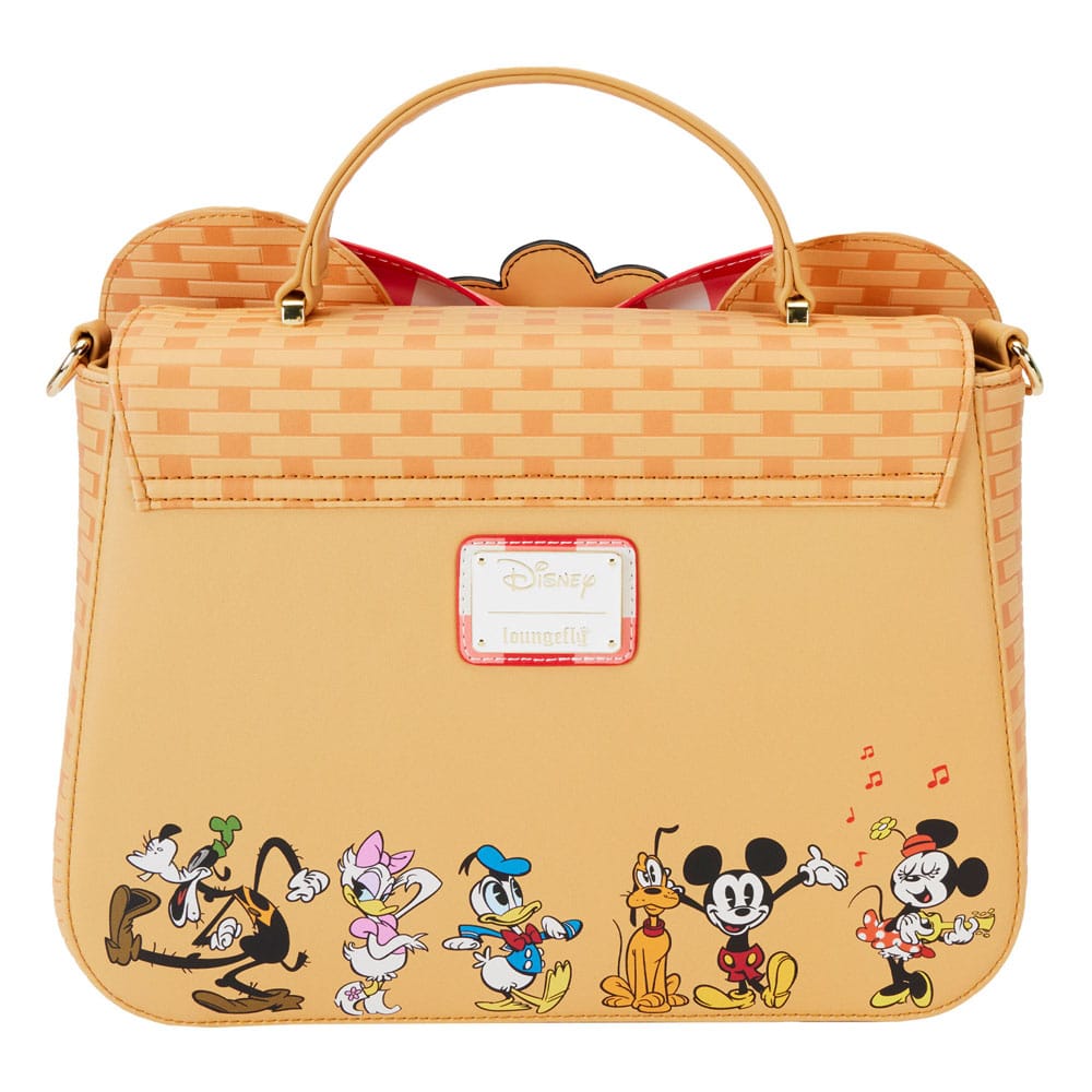 Loungefly's Licensed Disney Minnie Mouse Picnic Basket Crossbody Bag