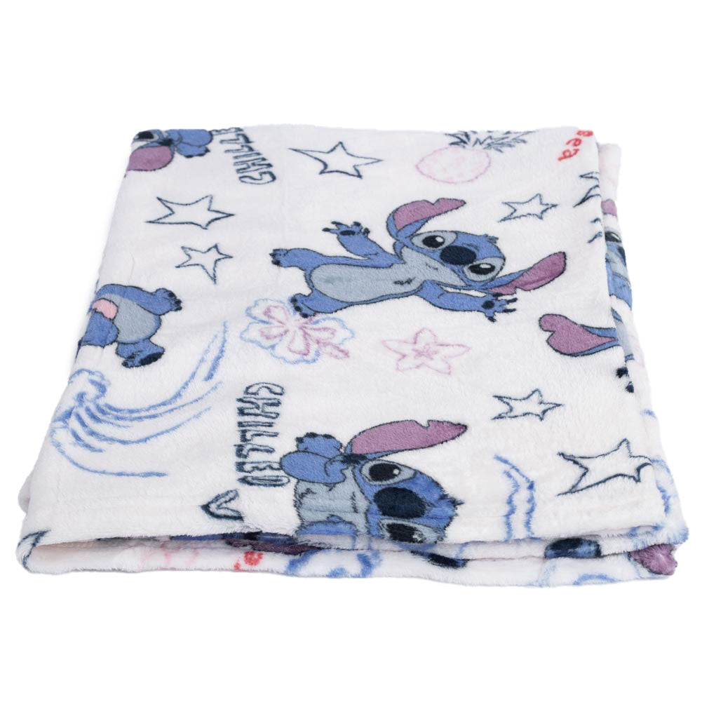 Lilo & Stitch's Cool and Comfortable Fleece Flannel Blanket