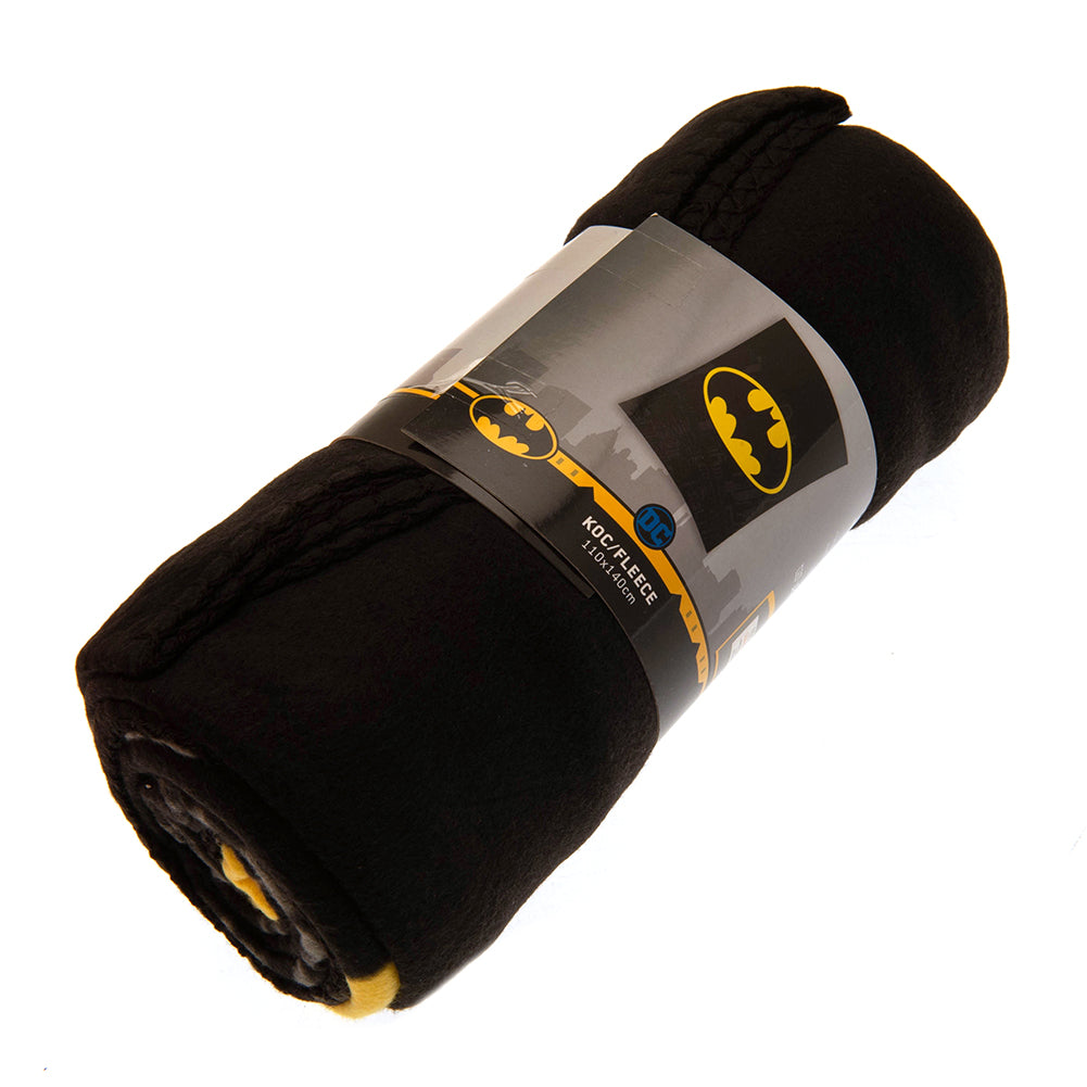 Super Soft 100% Polyester Batman Logo Fleece Blanket