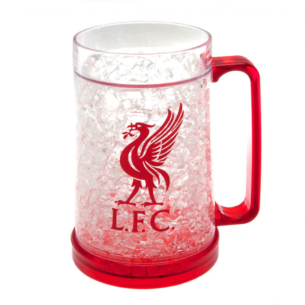Liverpool Football Club Liverbird Double - Walled Gel - Filled Freezer Drinking Mug