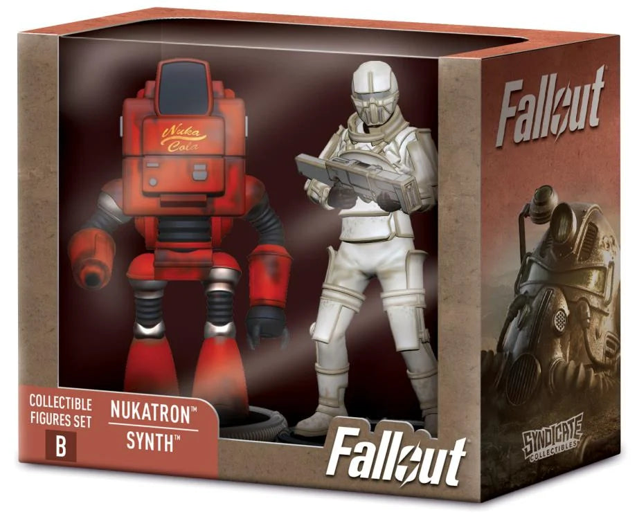 Fallout Nukatron and Synth 3-Inch Mini Figure Collectible Set