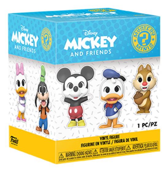 12-Pack Disney Mickey and Friends Mystery Minis Funko POP! Vinyl Collectible Figures