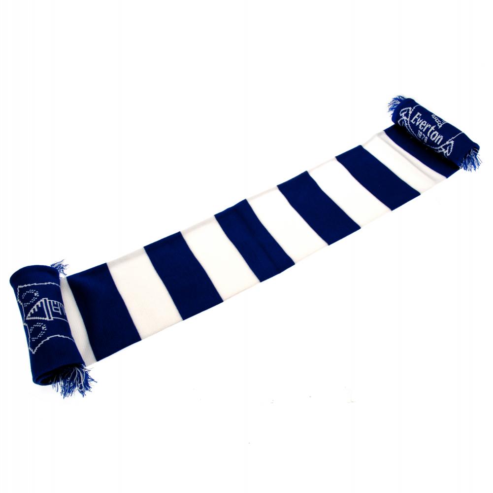 Everton Football Club Stylish Stripe Scarf for Fans