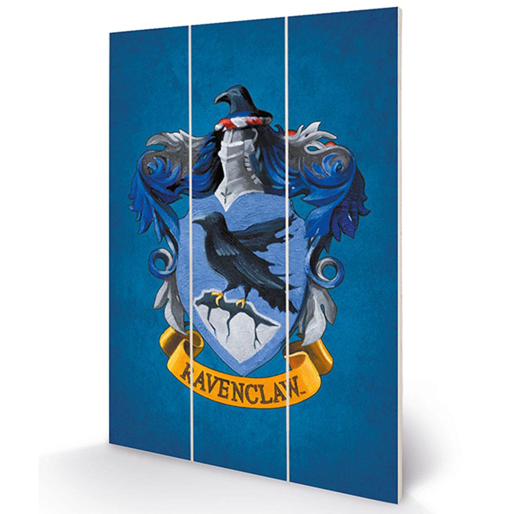 High - Quality Harry Potter Ravenclaw Wood Print Artwork