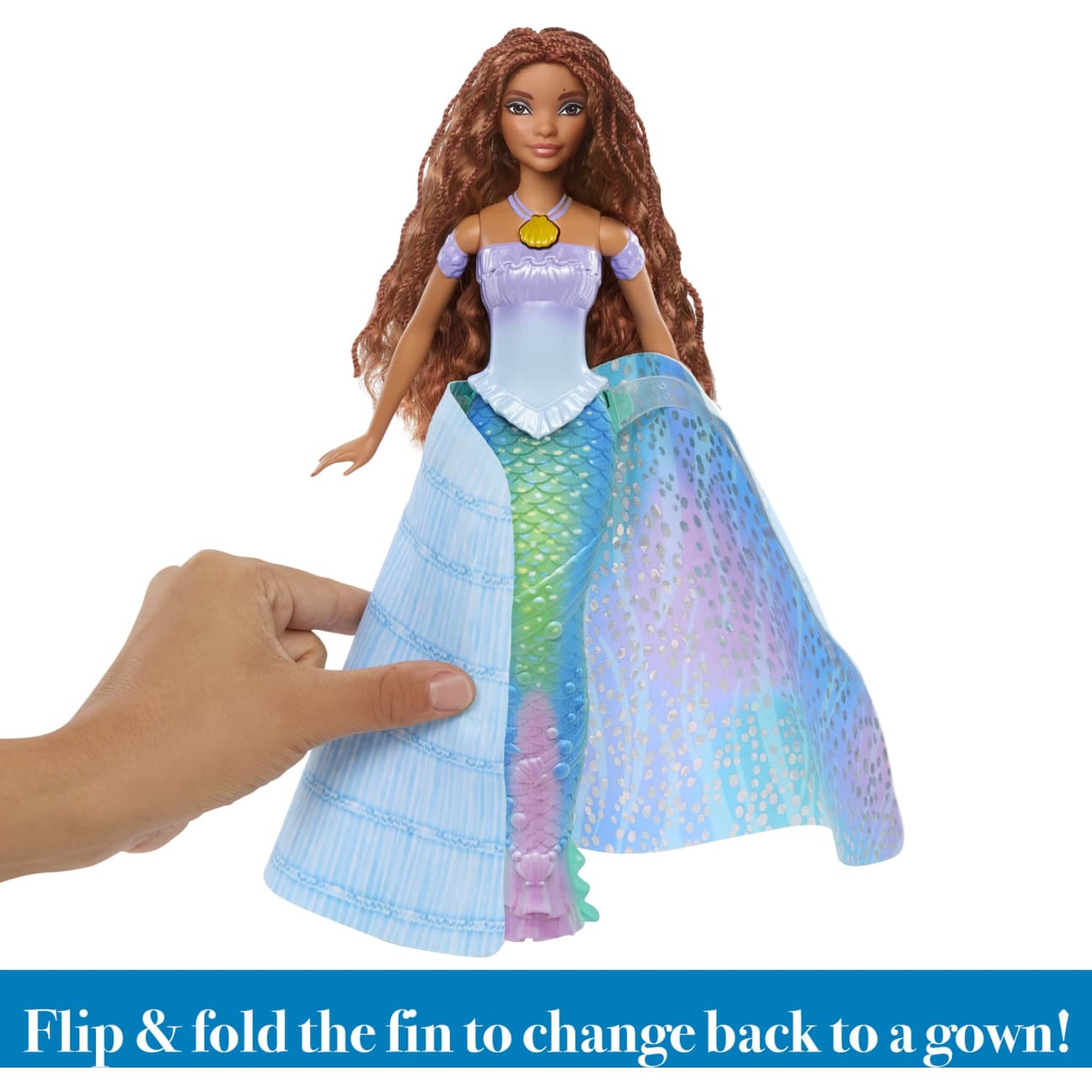 Disney's Magical Transforming Ariel Doll Inspired by The Little Mermaid
