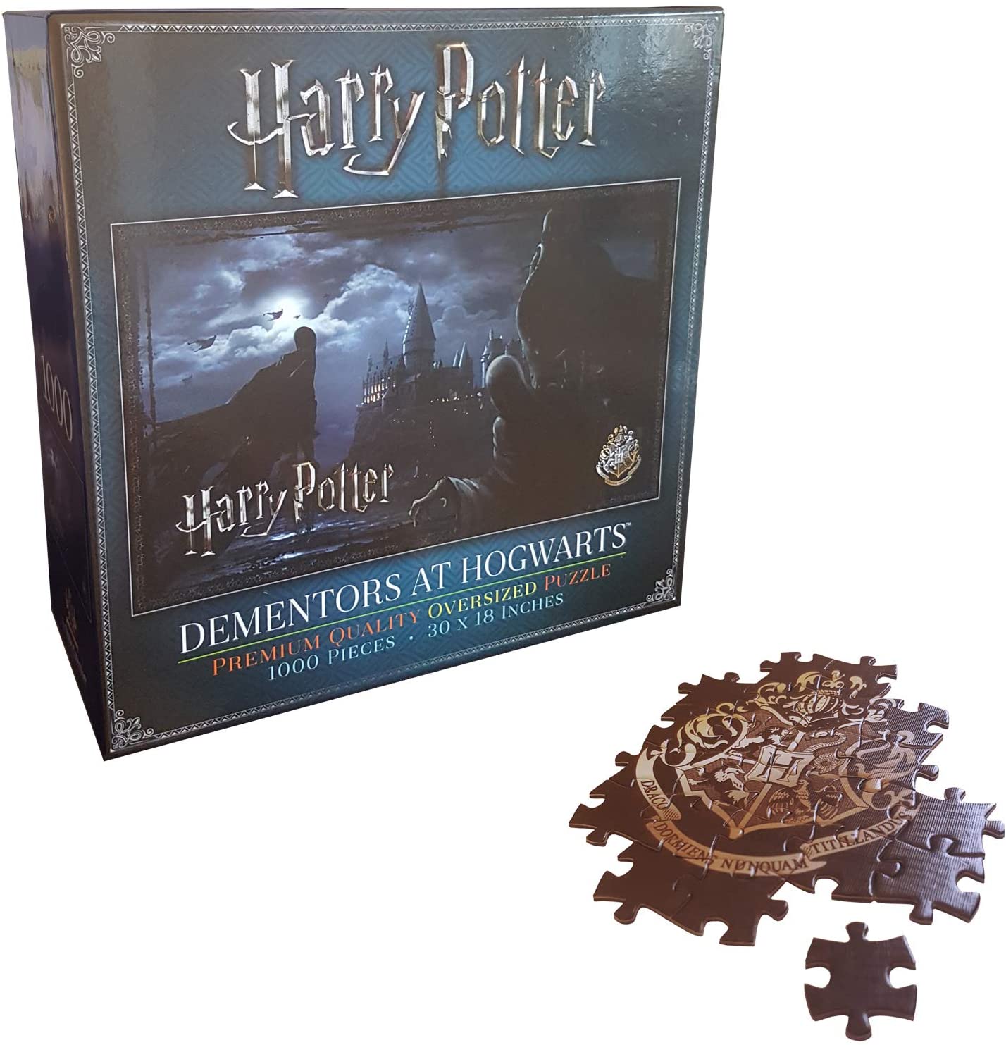 1000-Piece Dementors Encircling Hogwarts Jigsaw Puzzle
