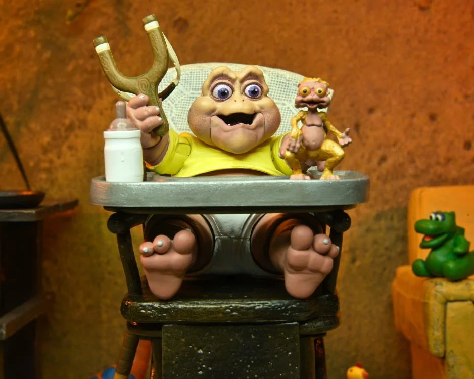NECA Ultimate 7-Inch Scale Action Figure of Baby Sinclair from the Dinosaurs TV Series
