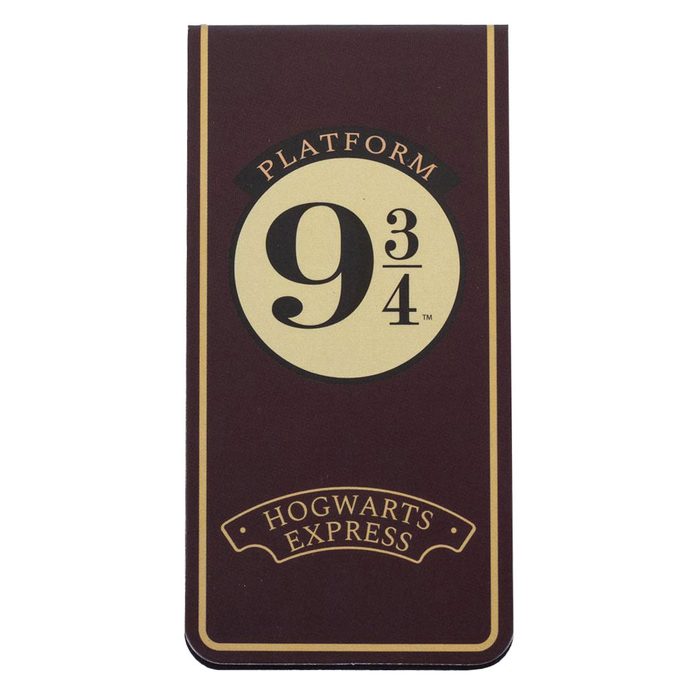 Harry Potter Themed 9 3/4 Platform Magnetic Bookmark for Book Lovers
