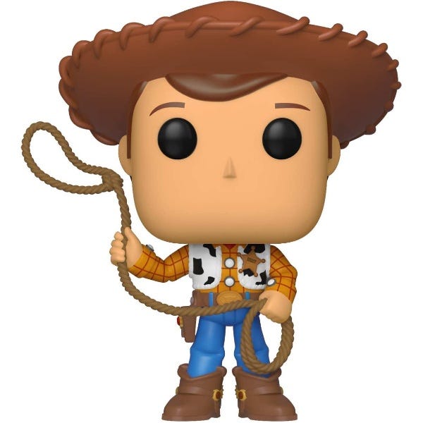 Collectible Disney Pixar Toy Story 4 3.75 - inch Woody POP! Vinyl Figure