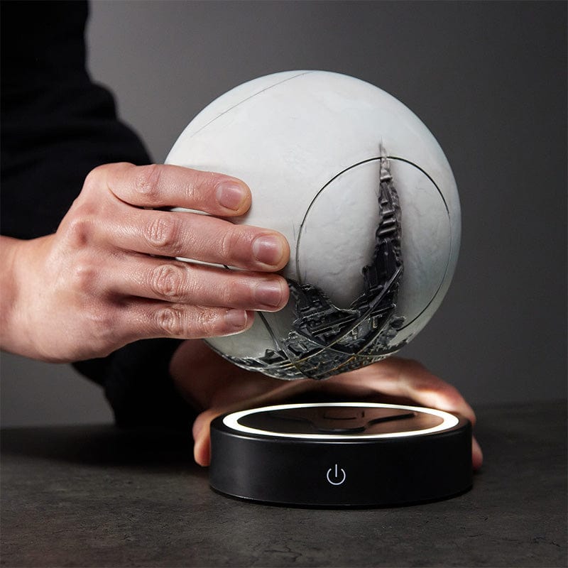 Destiny Themed Floating Traveler LED Decorative Lamp for Gaming and Home Decor