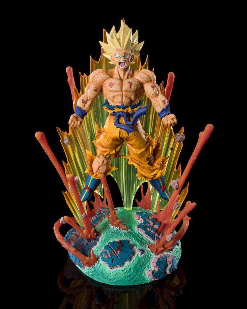 Dragon Ball Z FiguartsZERO Extra Battle Collectible Super Saiyan Goku - Enraged Over Mention of Krillin