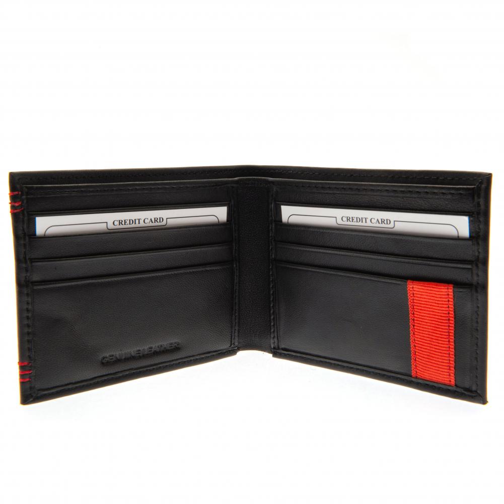 Authentic Liverpool Football Club Leather Stitched Men's Wallet