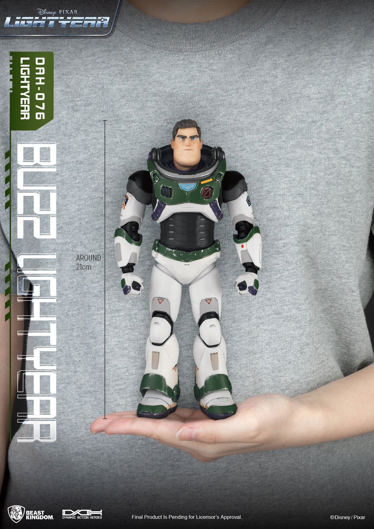 Beast Kingdom 1/9 Scale Dynamic Action Figure of Buzz Lightyear in Alpha Suit