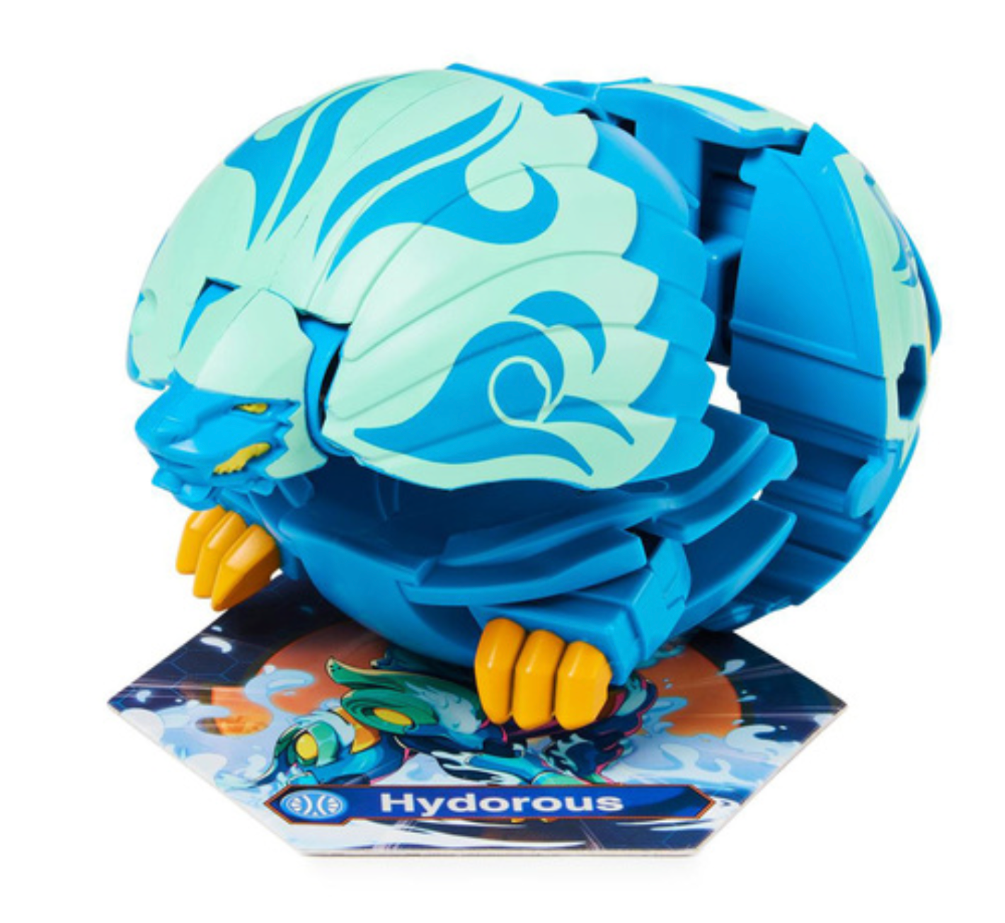 Collectible Jumbo-Sized Bakugan Evolutions Hydorous Deka Ball Toy