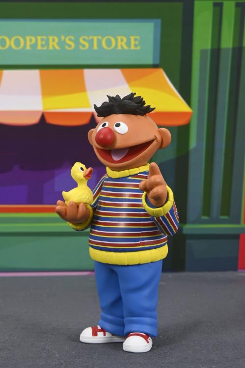 NECA Toony Classics Action Figure - Sesame Street's Ernie, the Iconic Character Toy