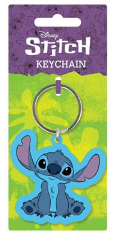 Soft and Durable Disney Stitch PVC Keychain for Adding Charm