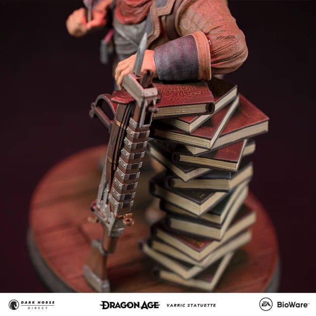 Limited Edition Collectible Dragon Age Varric Tethras Statue Figurine
