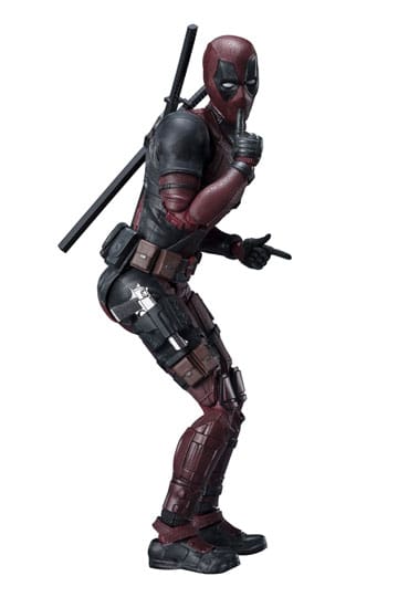 S.H.Figuarts Collectible Deadpool 2 Action Figure with Ash - Covered Appearance