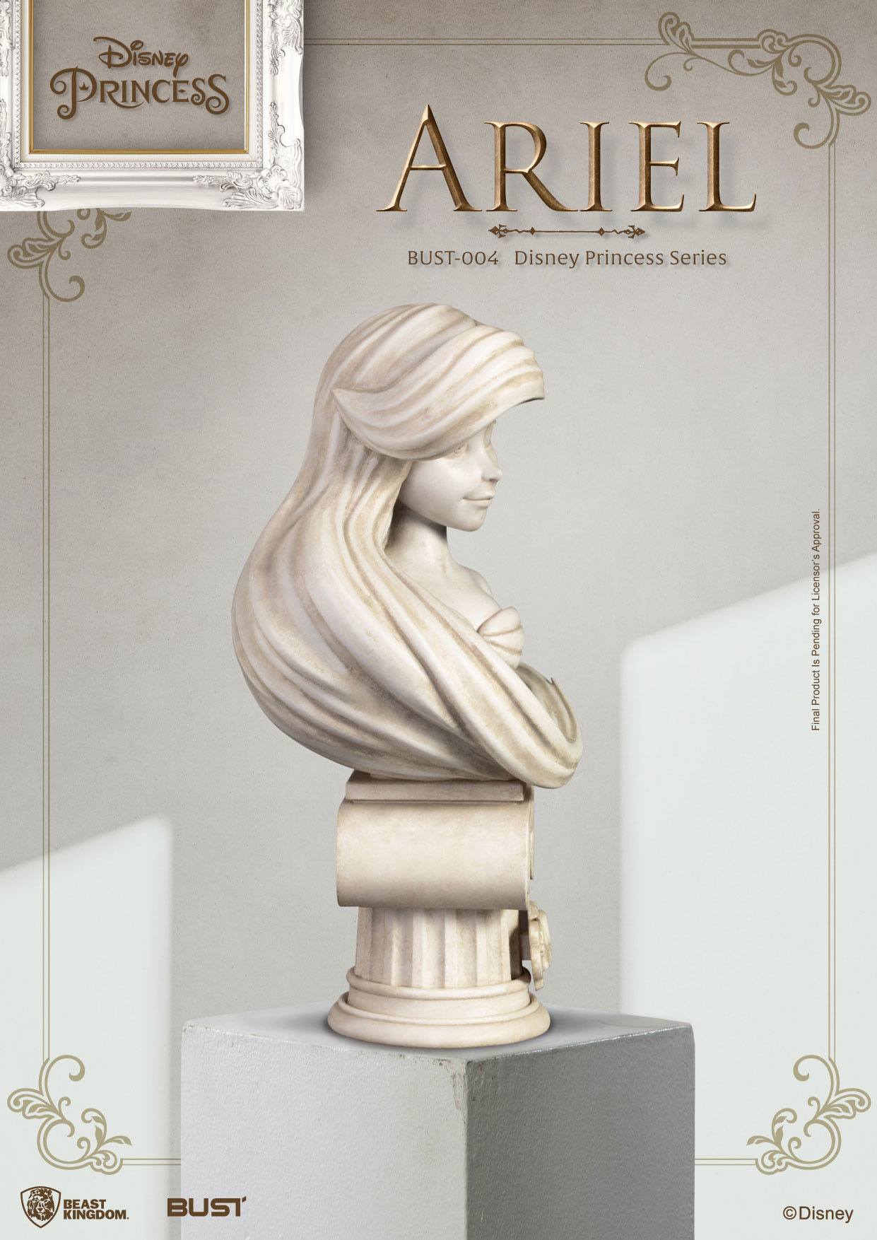 Beast Kingdom Disney Princess Ariel High - Quality Bust Statue