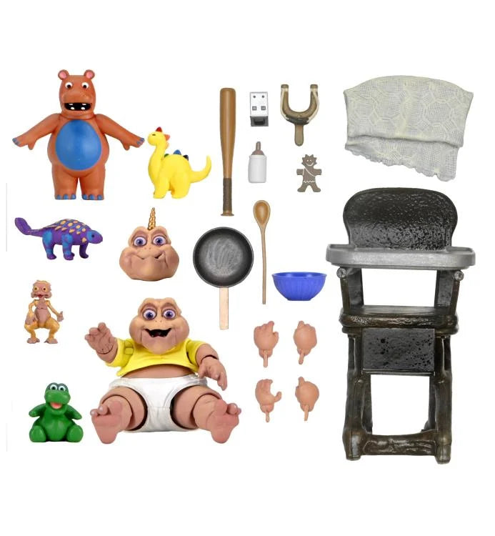 NECA Ultimate 7-Inch Scale Action Figure of Baby Sinclair from the Dinosaurs TV Series