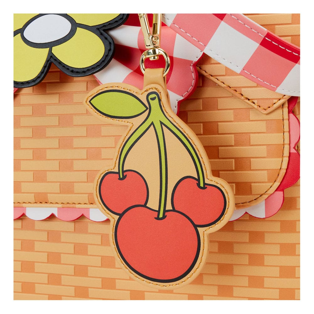 Loungefly's Licensed Disney Minnie Mouse Picnic Basket Crossbody Bag