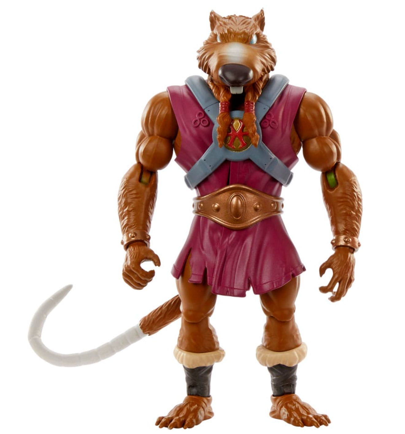 MOTU x TMNT Exclusive Deluxe Action Figure - Turtles of Grayskull Splinter - Skull, a Collectible Hero Toy