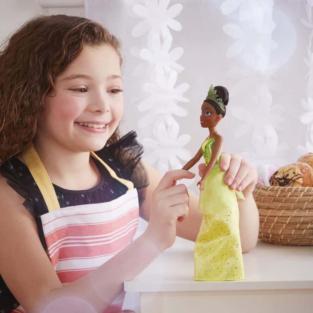 Disney Princess Fashion Royal Shimmer Tiana Doll for Kids' Imaginative Play
