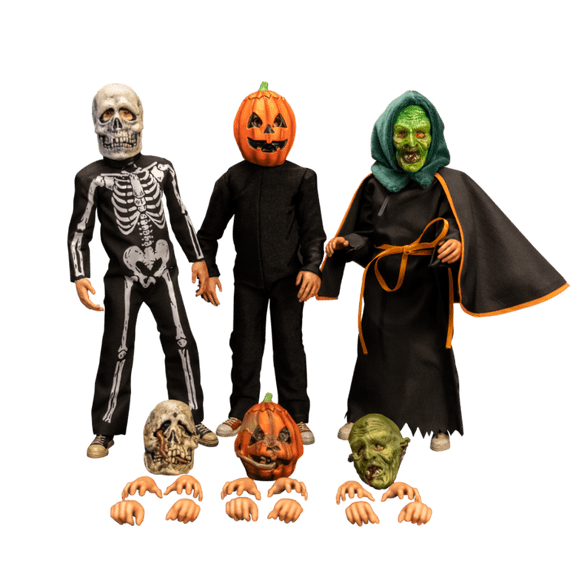 Collectible 1/6 Scale Halloween 3: Season of The Witch Trick or Treater Action Figure Set (3 Figures)