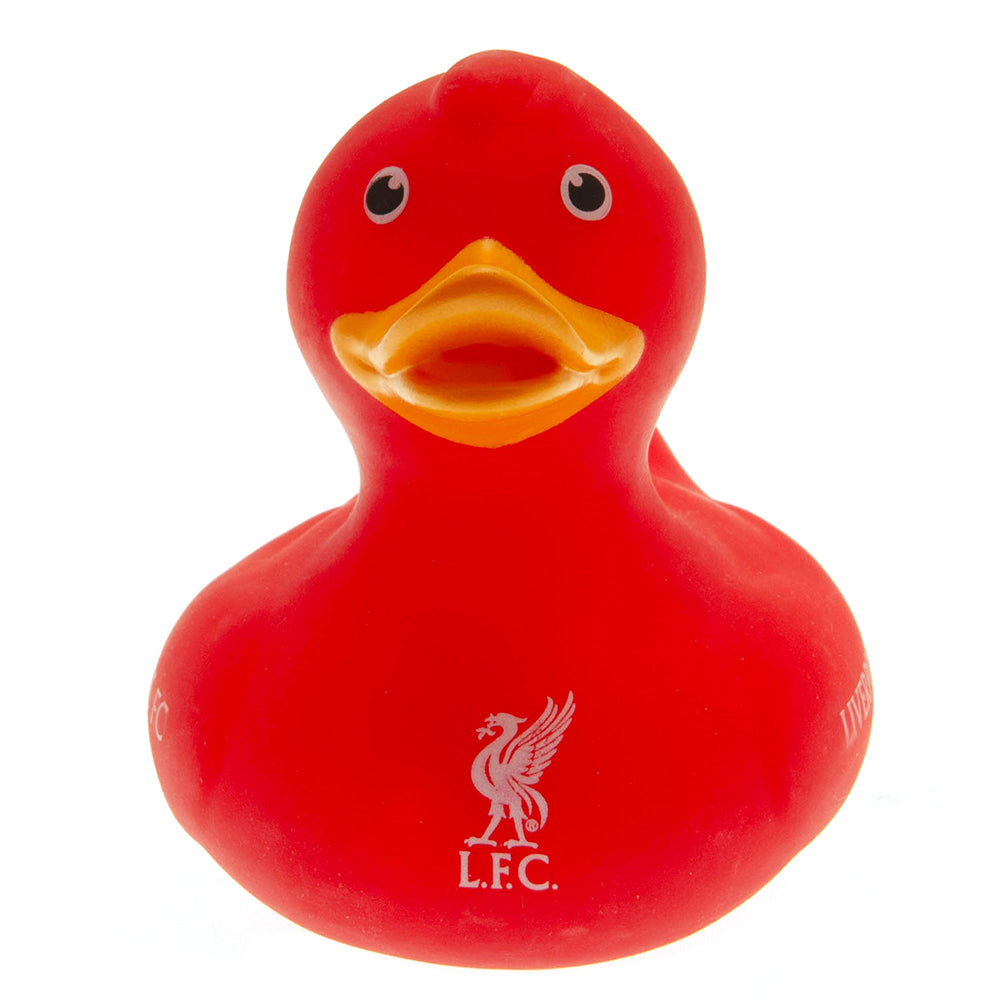 Liverpool Football Club Red Rubber Bath Time Duck Toy