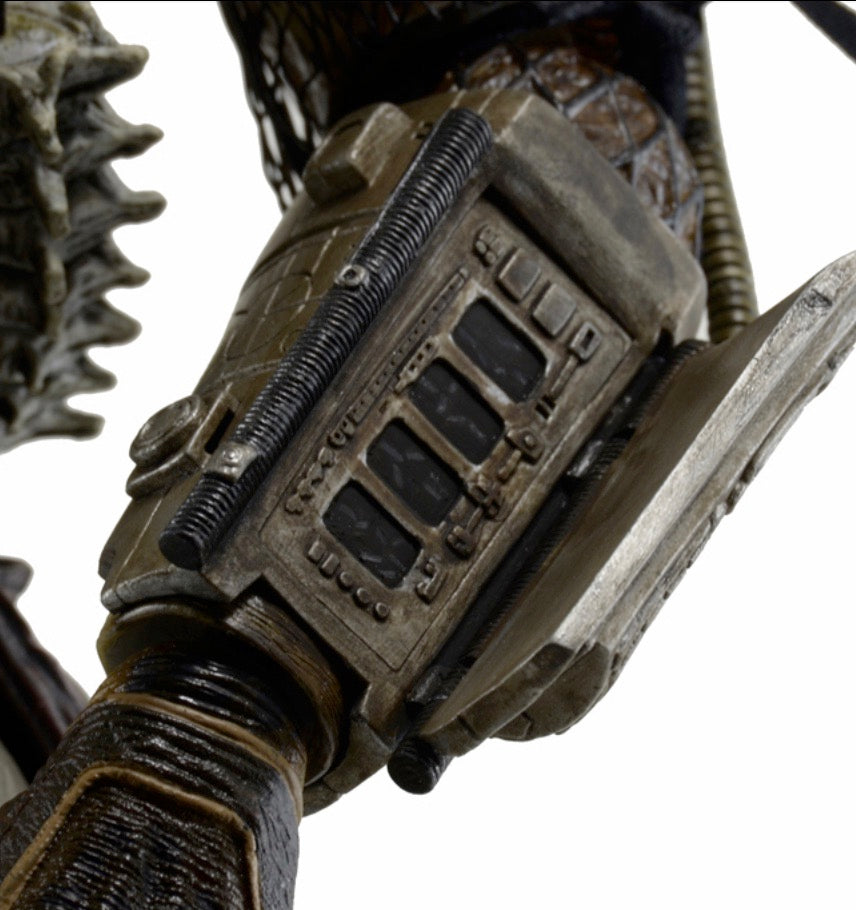 NECA 1/4 Scale Collectible Action Figure of Jungle Hunter Predator from the 1987 Film with LED Lights