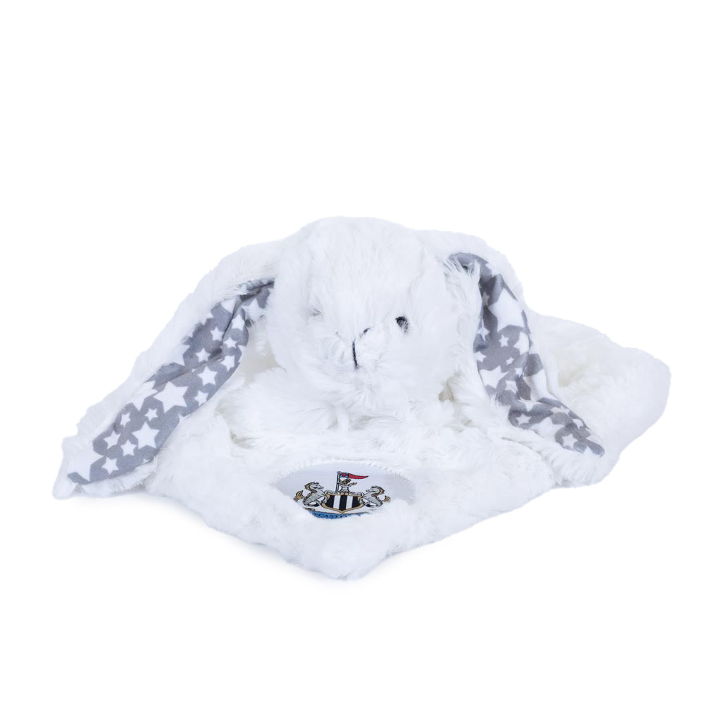 Newcastle United Infant Comforter Soft Rabbit Toy