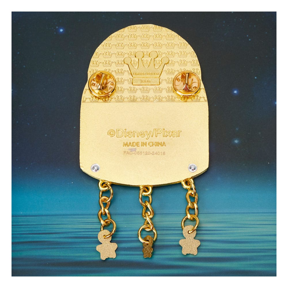 Limited Edition Disney by Loungefly La Luna Glow - in - the - Dark Metal Enamel Collectible Pins