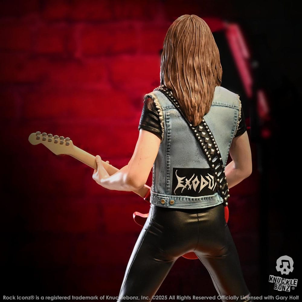 Limited Edition 1/9 Scale Exodus Rock Iconz Gary Holt Hand - crafted Statue