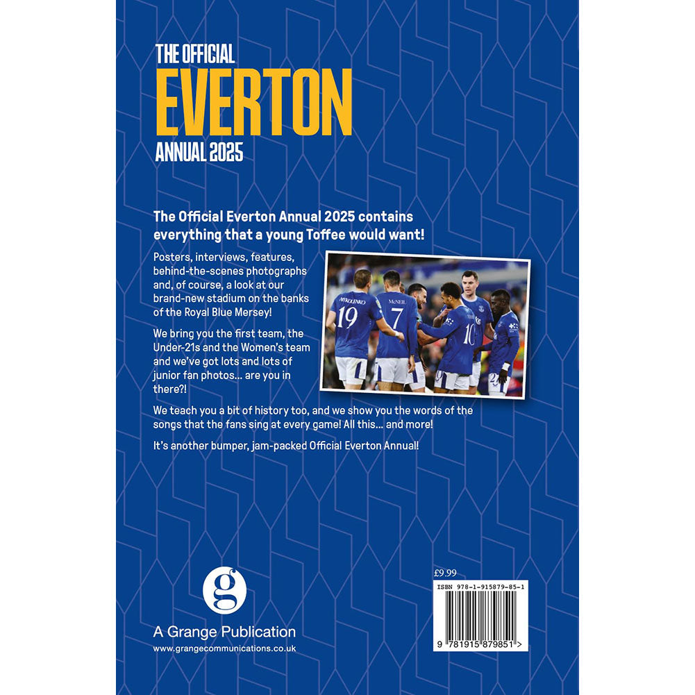 The 2025 Official Annual Magazine of Everton Football Club