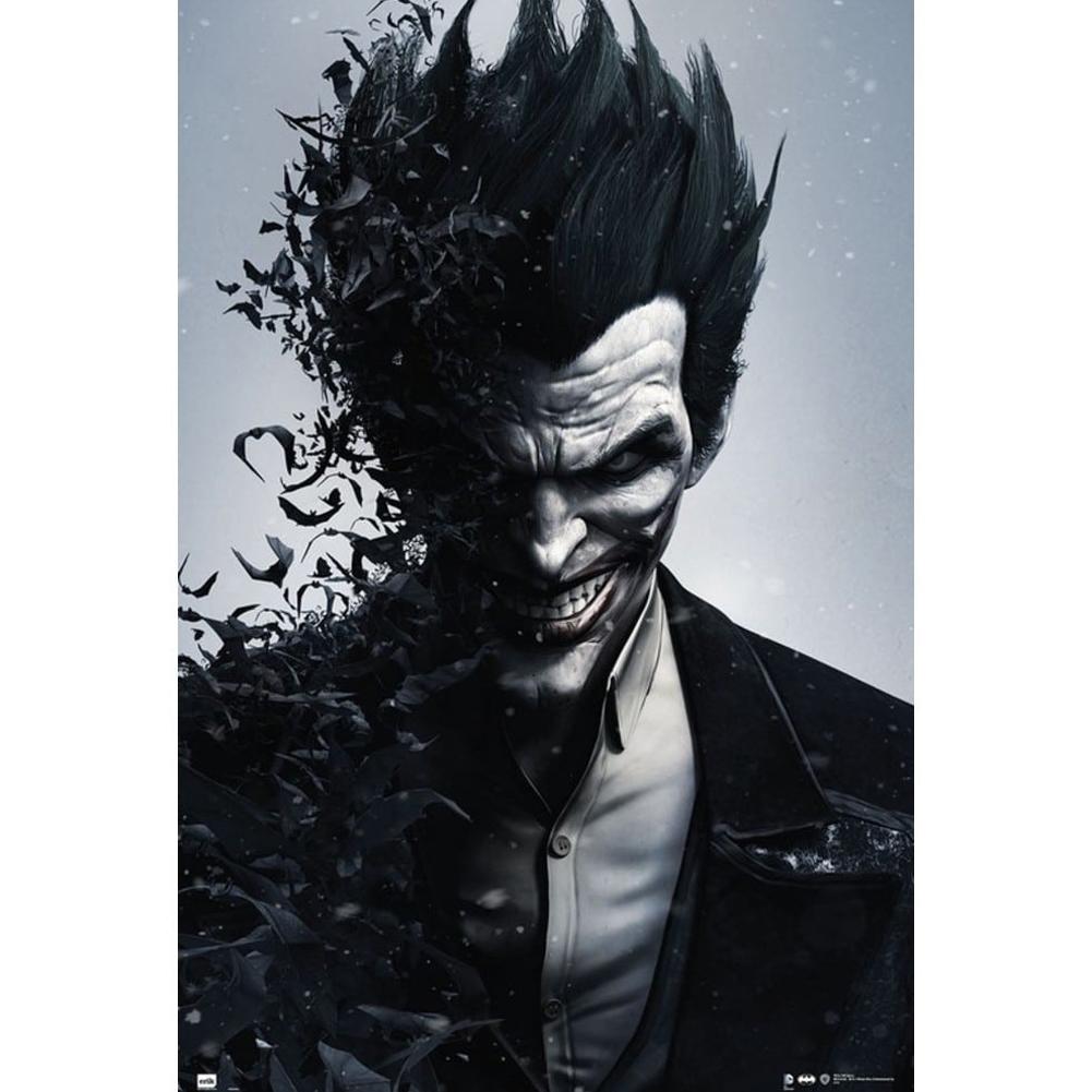 High - Resolution Arkham Joker Batman Rolled Maxi Poster
