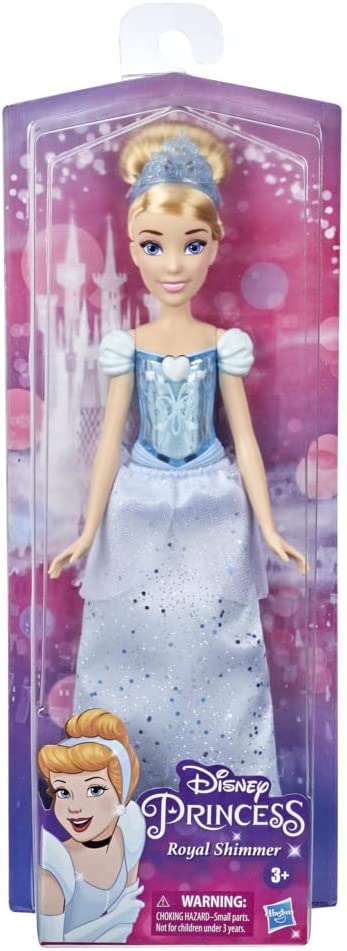 Disney Princess Fashion Doll - Royal Shimmer Cinderella Doll with Signature Blue Accessories