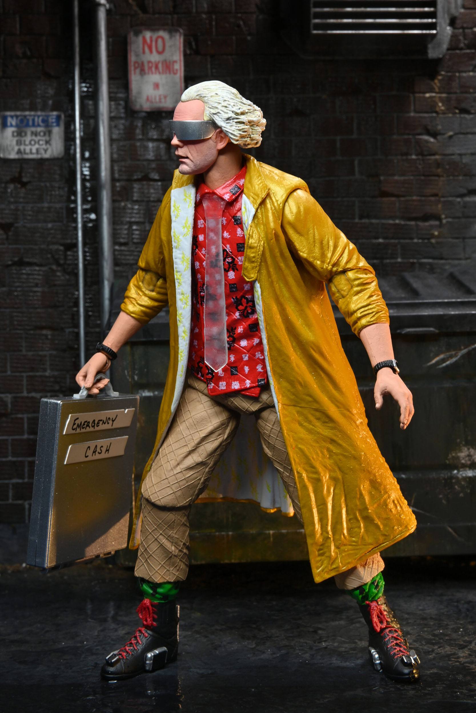 NECA Ultimate 2015 Doc Brown Action Figure from Back to the Future Part 2