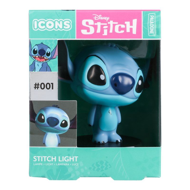 Disney Licensed Lilo and Stitch Themed Iconic Night Light for Home Decor