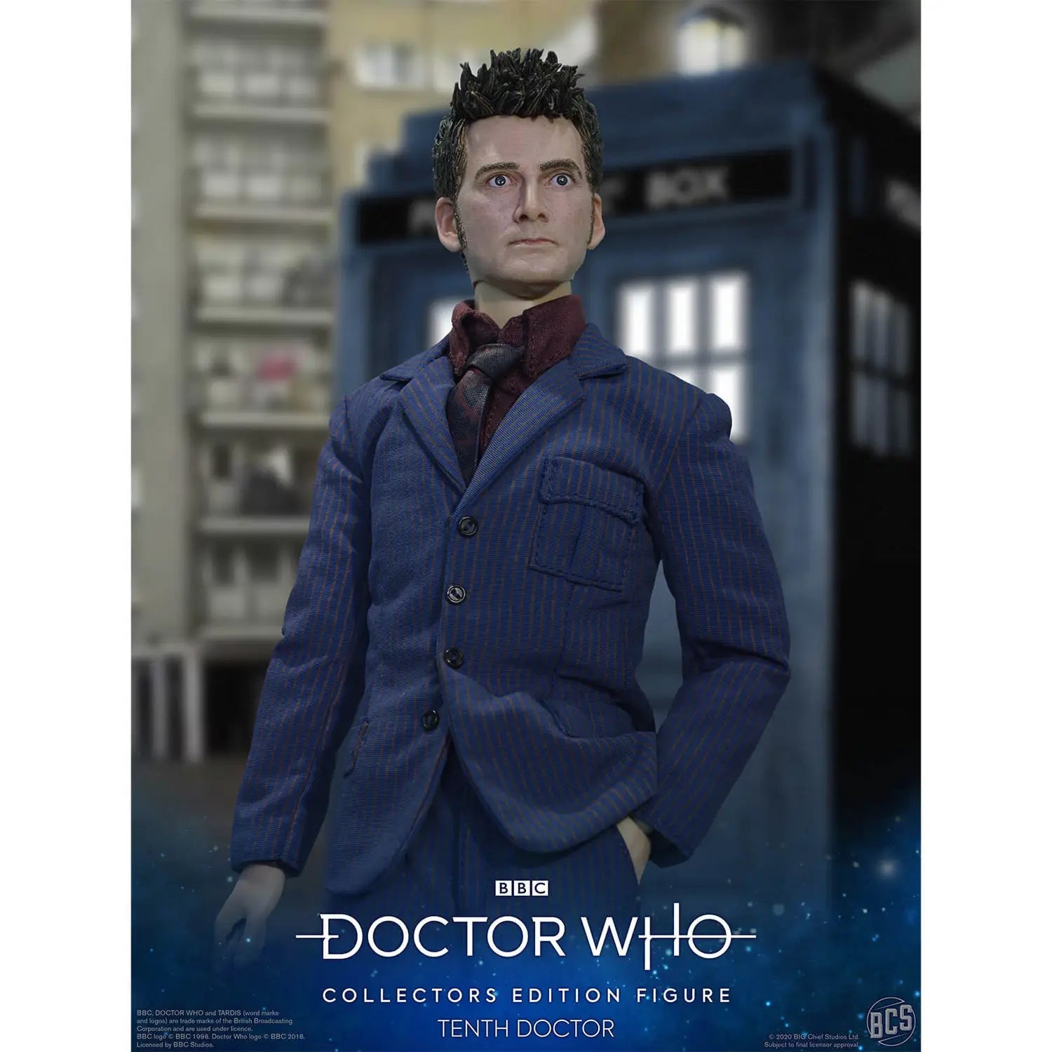 Exclusive 1:6 Scale Doctor Who 10th Doctor Collector's Edition Action Figure by Big Chief Studios