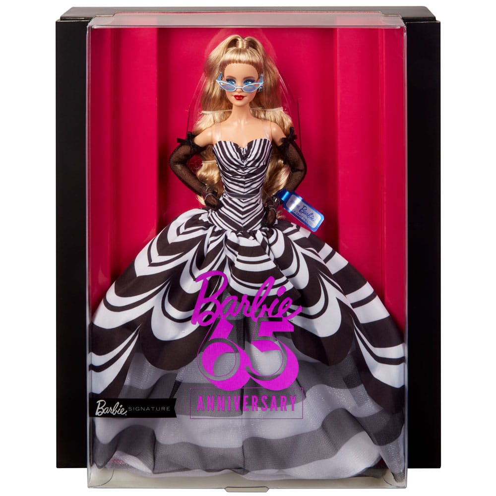 Barbie Signature Blonde Hair 65th Anniversary Collectible Doll