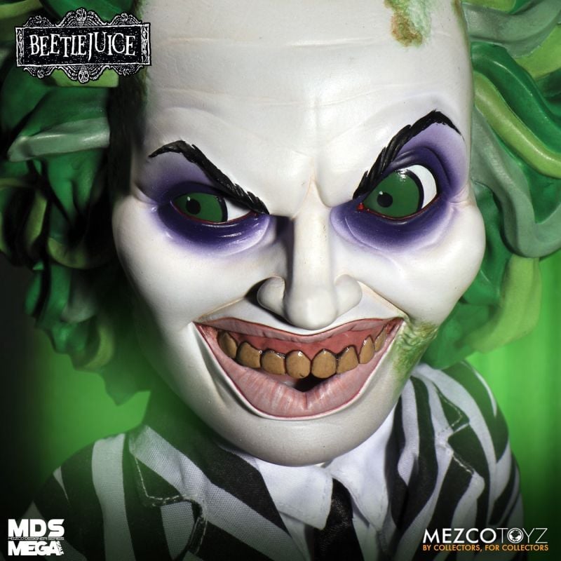 Mezco Designer Series 15-Inch Mega Scale Talking Collectible Figure of Beetlejuice