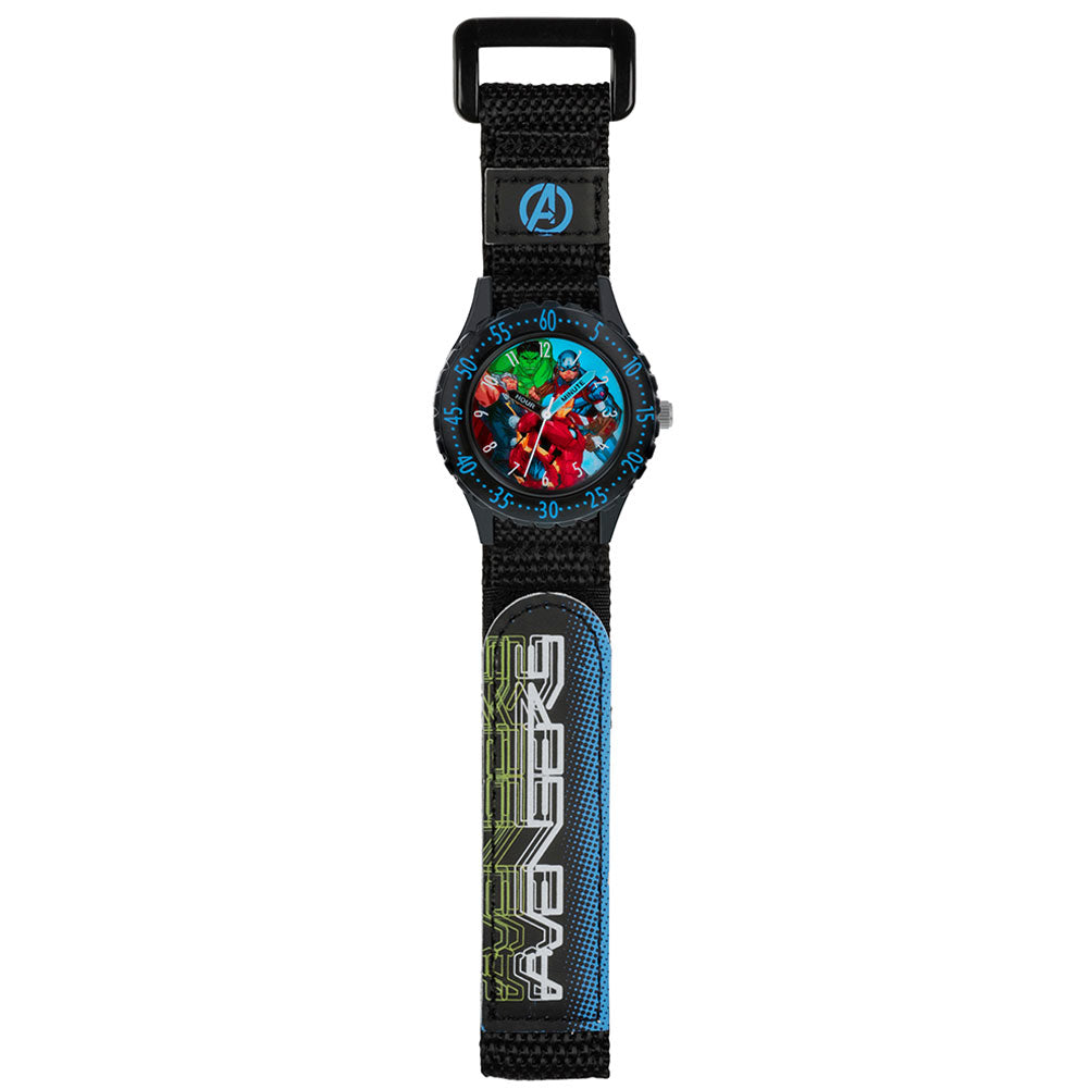 Marvel Avengers Themed Junior Analogue Time - Teaching Watch for Easy Time Learning
