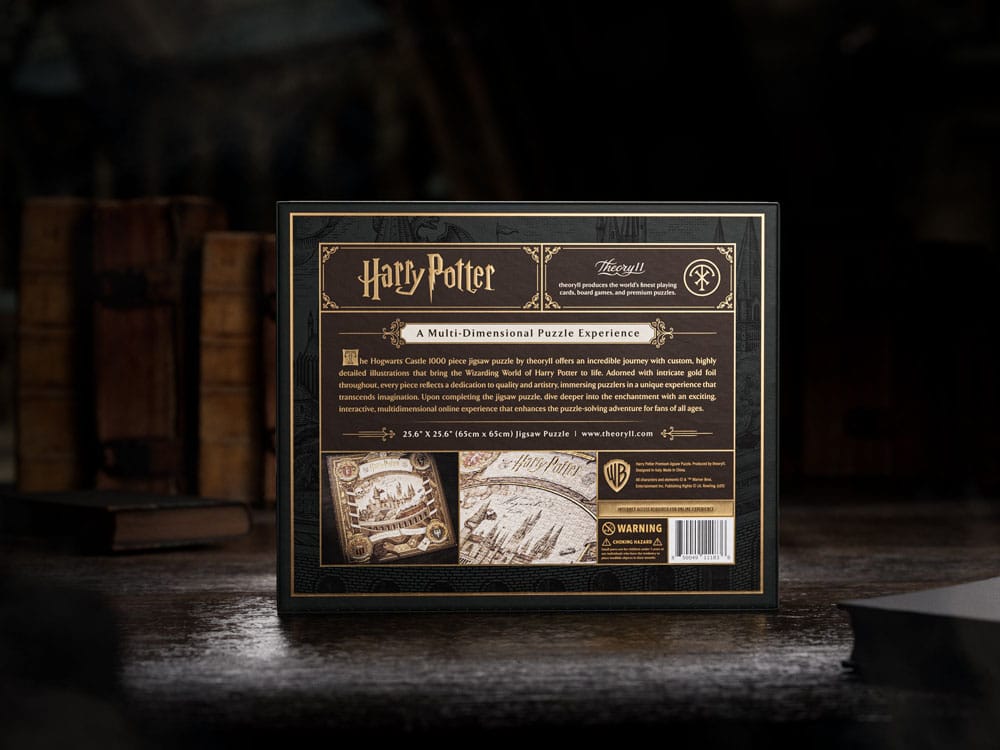 Officially Licensed Harry Potter Themed 1000-Piece Multi-Dimensional Jigsaw Puzzle